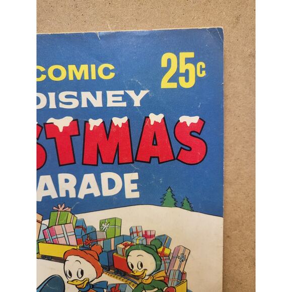 Walt Disney Christmas Parade #5 (1967) Gold Key Mickey Mouse Donald Duck Comic - Picture 3 of 7